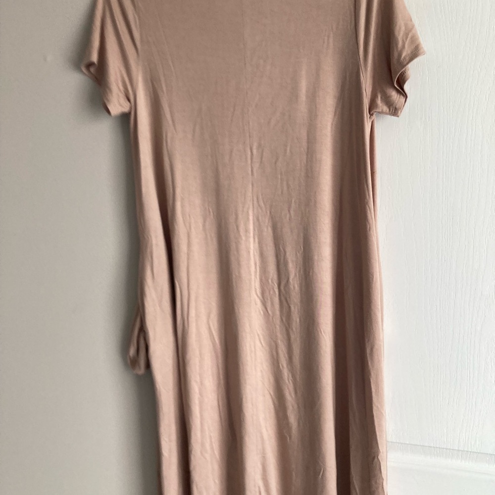 Mocha colored med Honey and lace dress - Picture 4 of 5